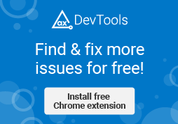 Find and fix more issues for free. Install free Chrome extension.